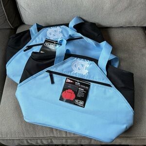 1 UNC Blue 24 can soft side cooler bag (sold separately)